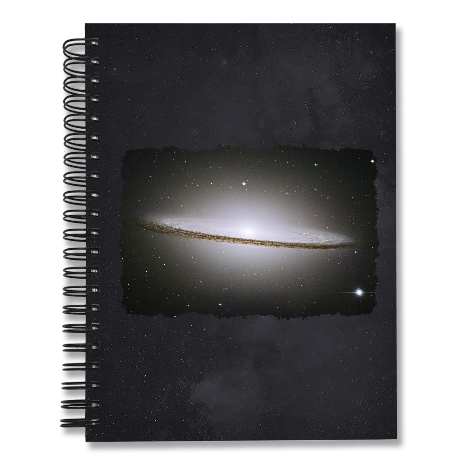 Caderno Galáxia do Sombrero Hubble