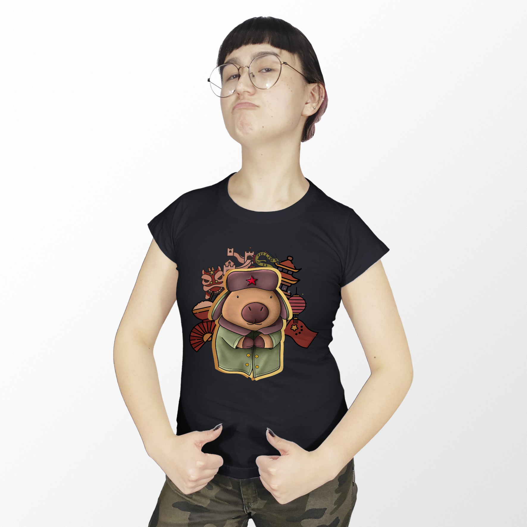 Camiseta Camarada Capivara