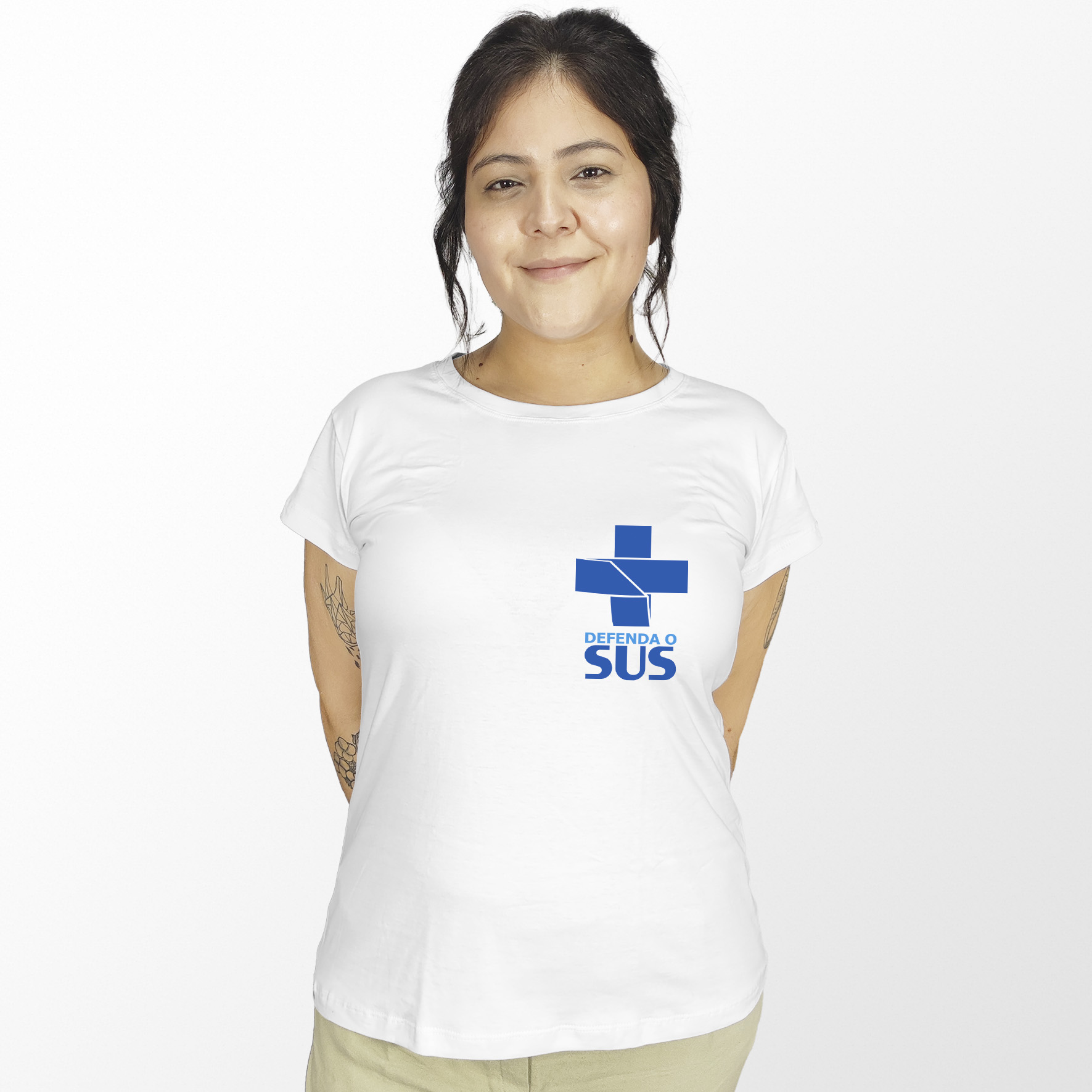 Camiseta ID Defenda o SUS