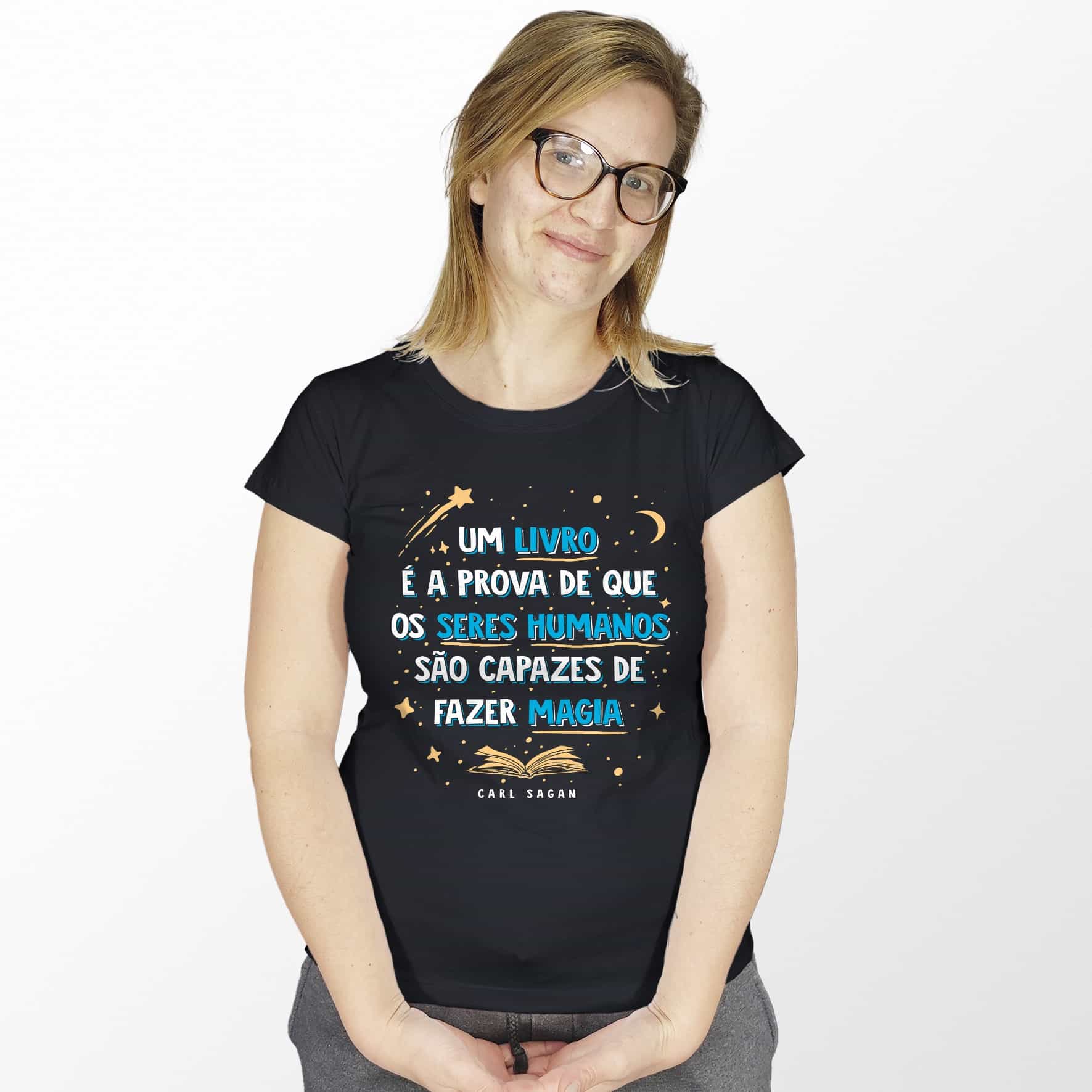 Camiseta Livros