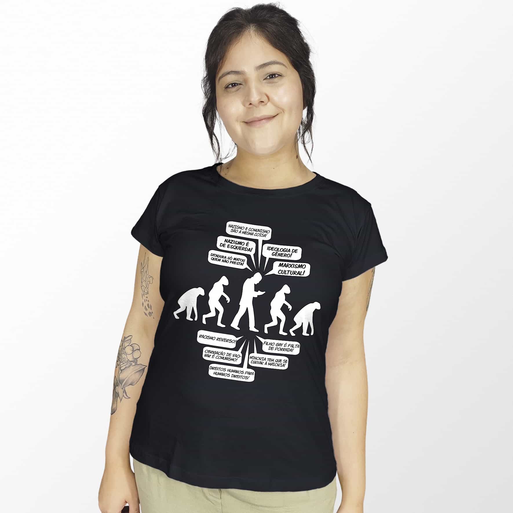 Camiseta Terraplanismo de Humanas