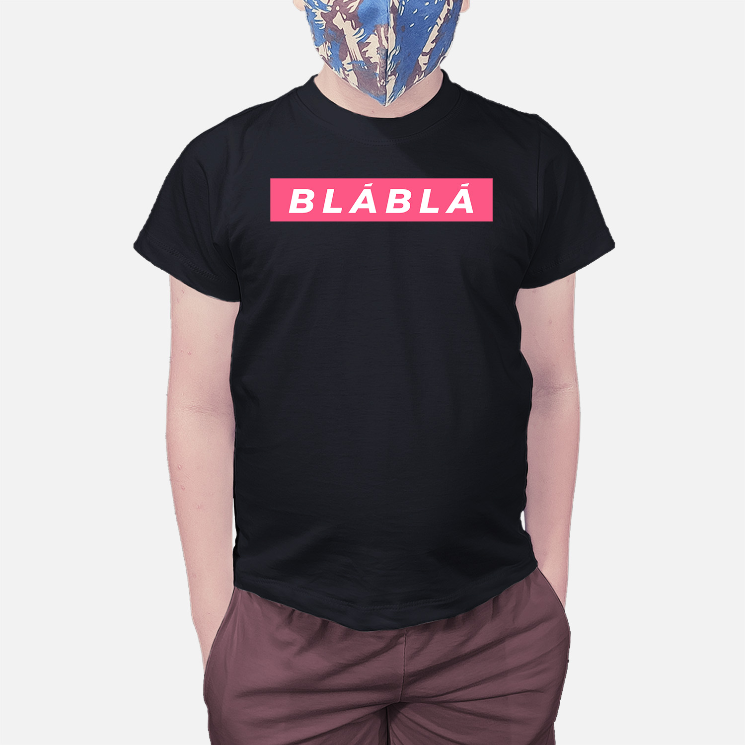 Camiseta Infantil Bláblá