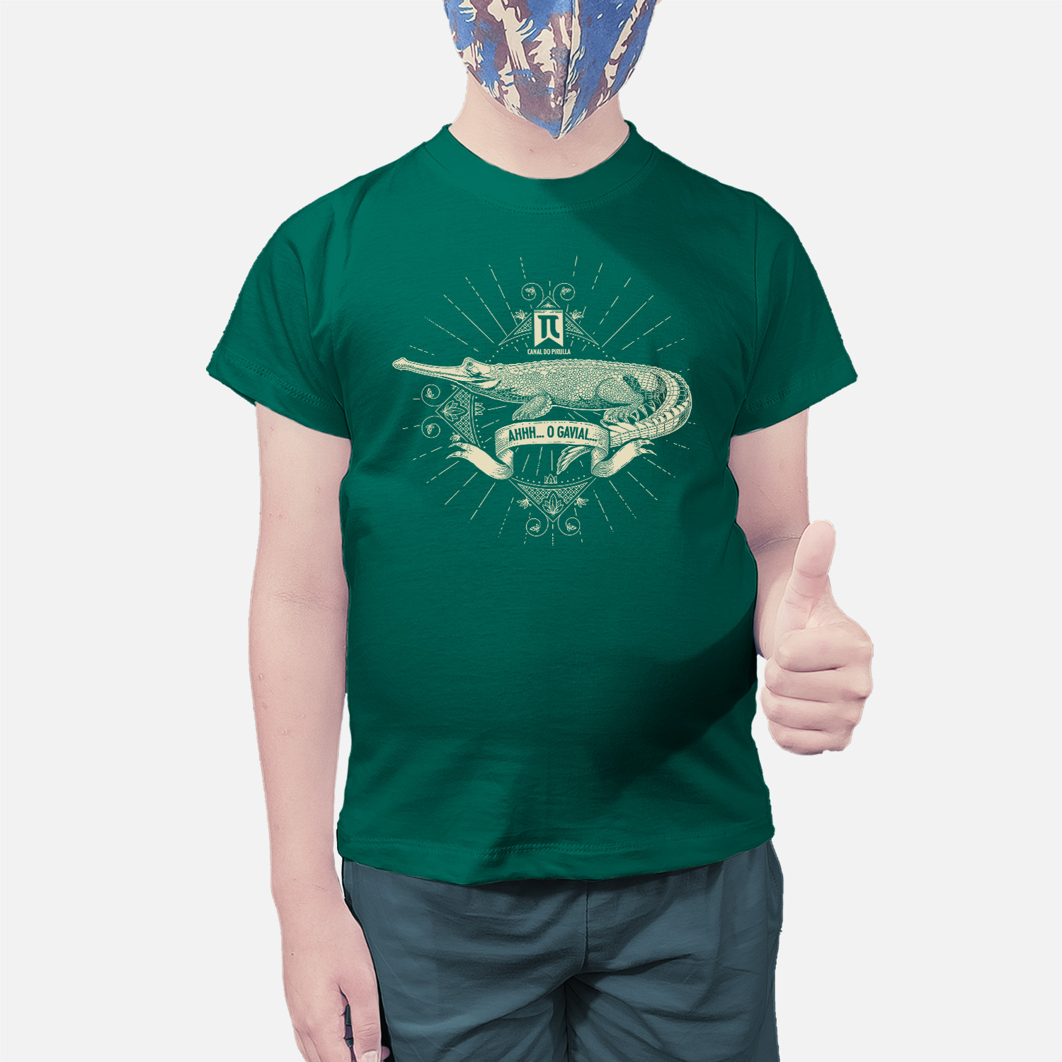 Camiseta Infantil Gavial