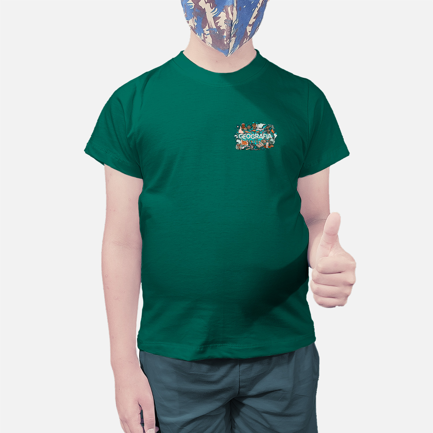 Camiseta Infantil ID Geografia