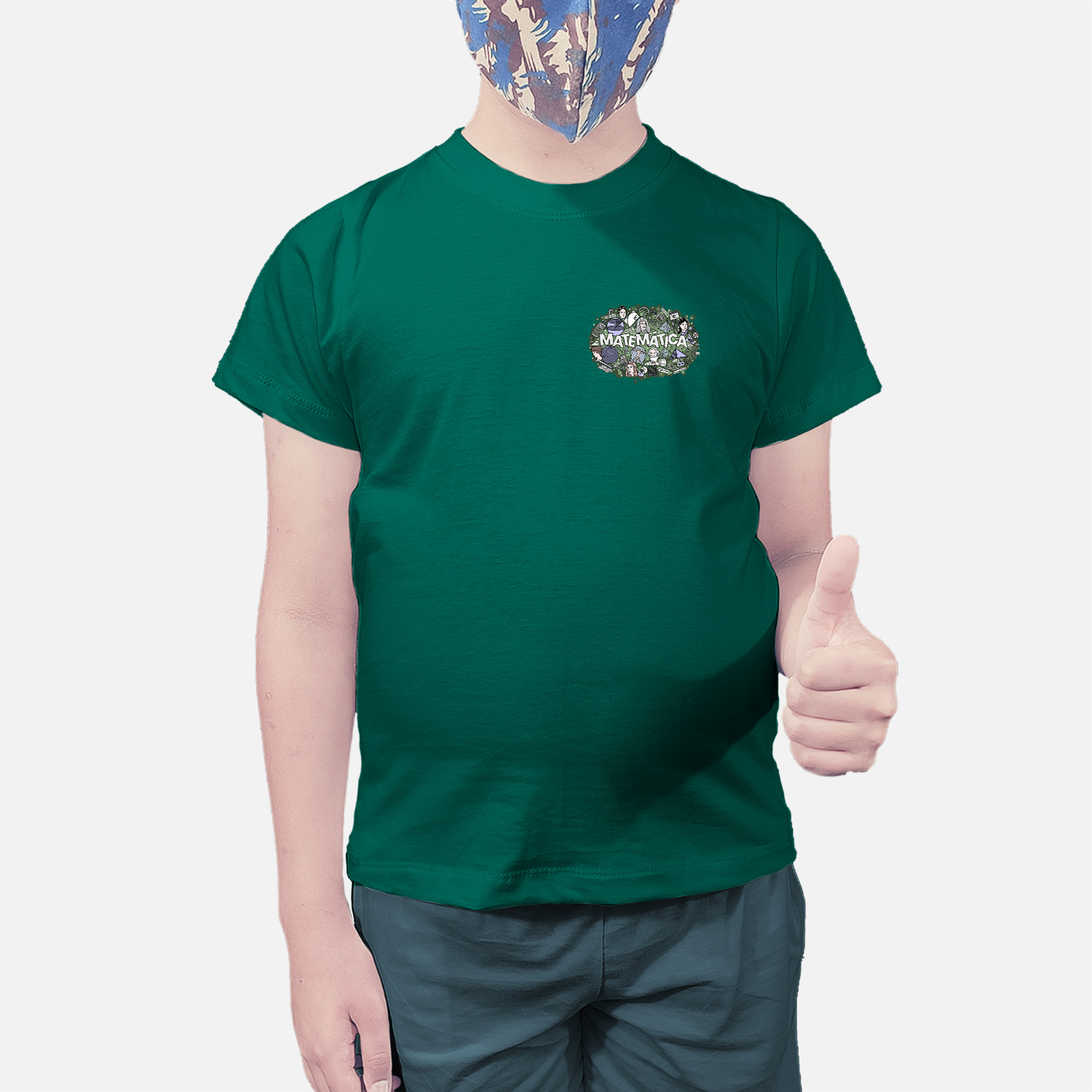 Camiseta Infantil ID Matemática