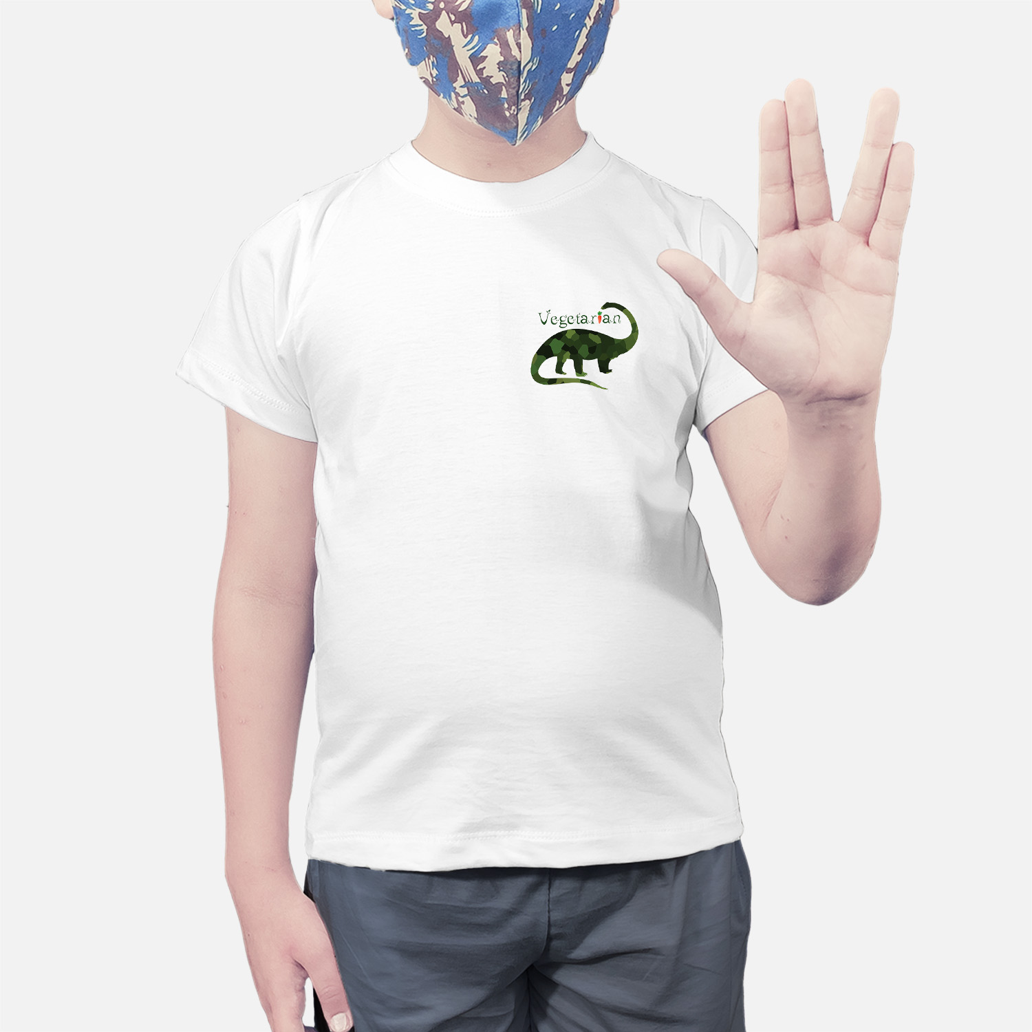 Camiseta Infantil ID Vegetarian