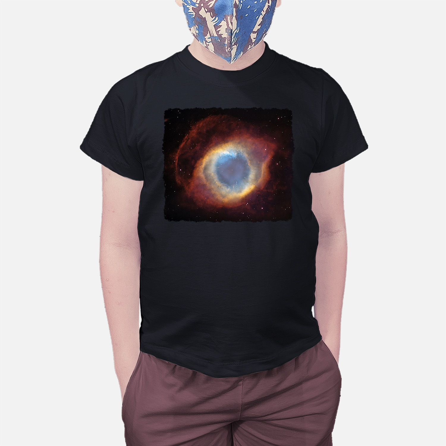 Camiseta Infantil Nebulosa da Hélix