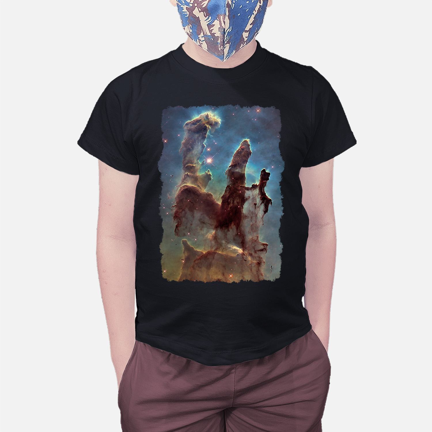 Camiseta Infantil Pilares da Criação