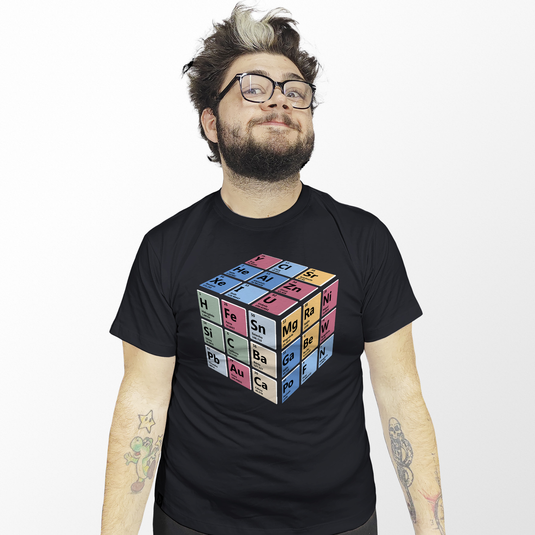 Camiseta Cubo Periódico