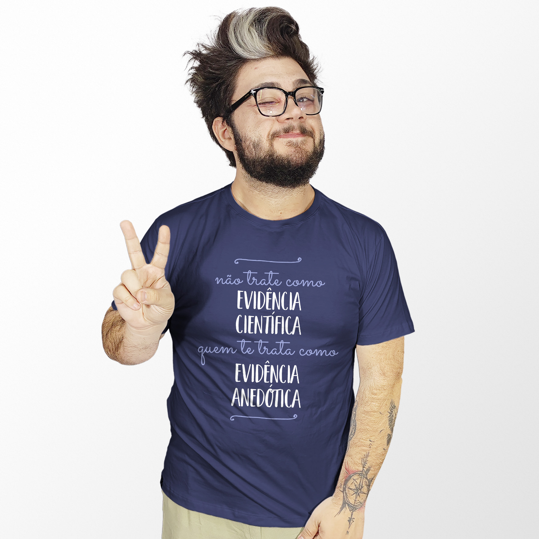 Camiseta Evidência Anedótica