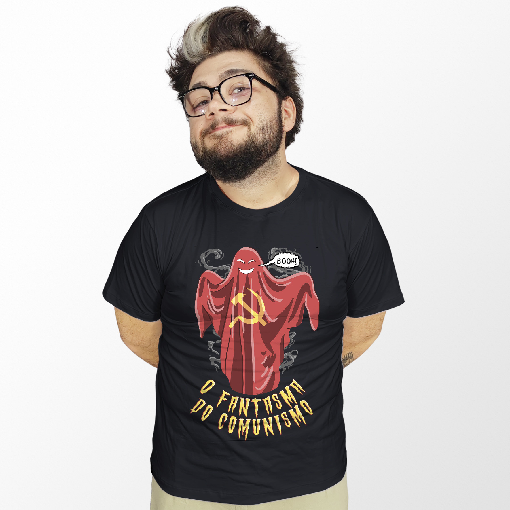 Camiseta Fantasma do Comunismo