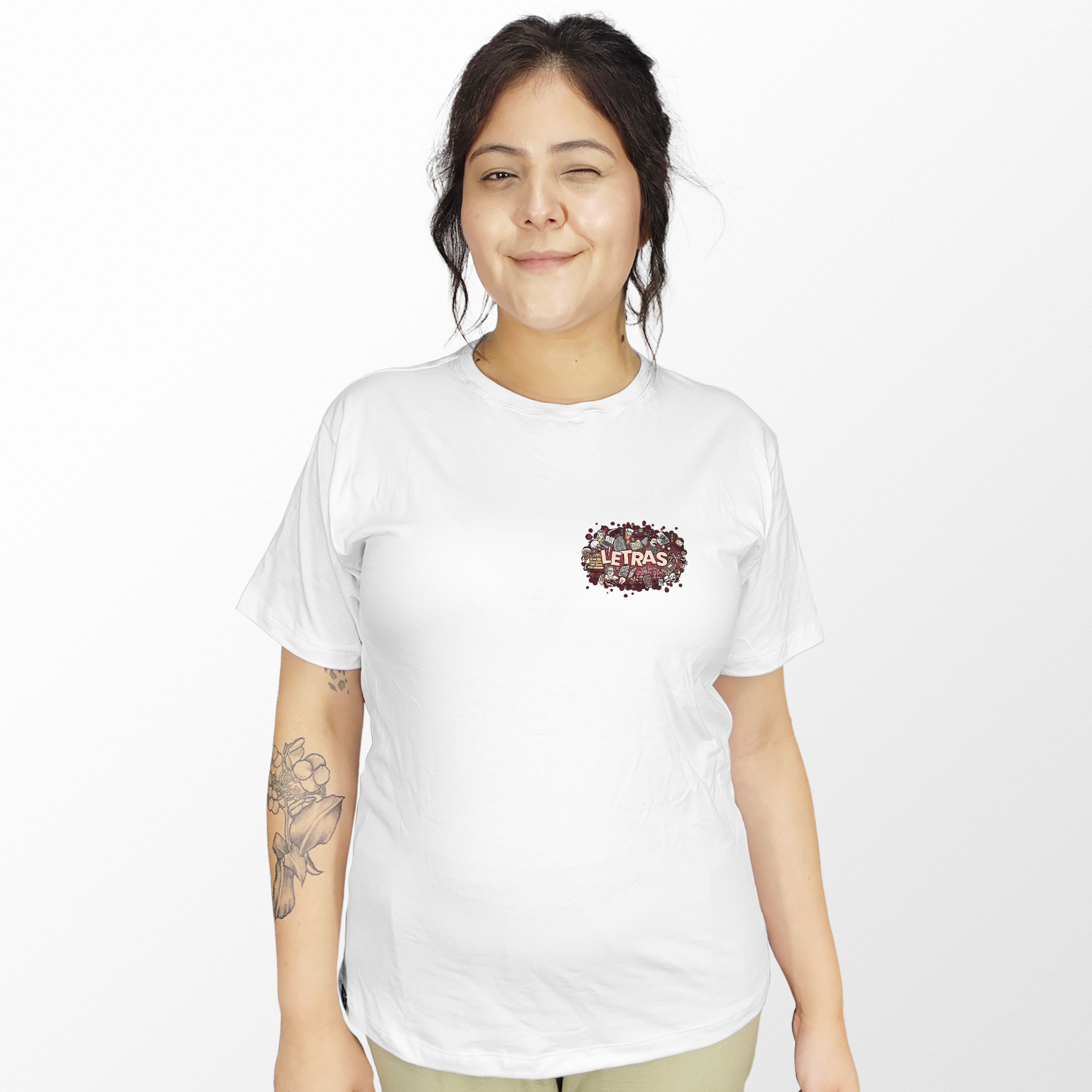 Camiseta ID Letras