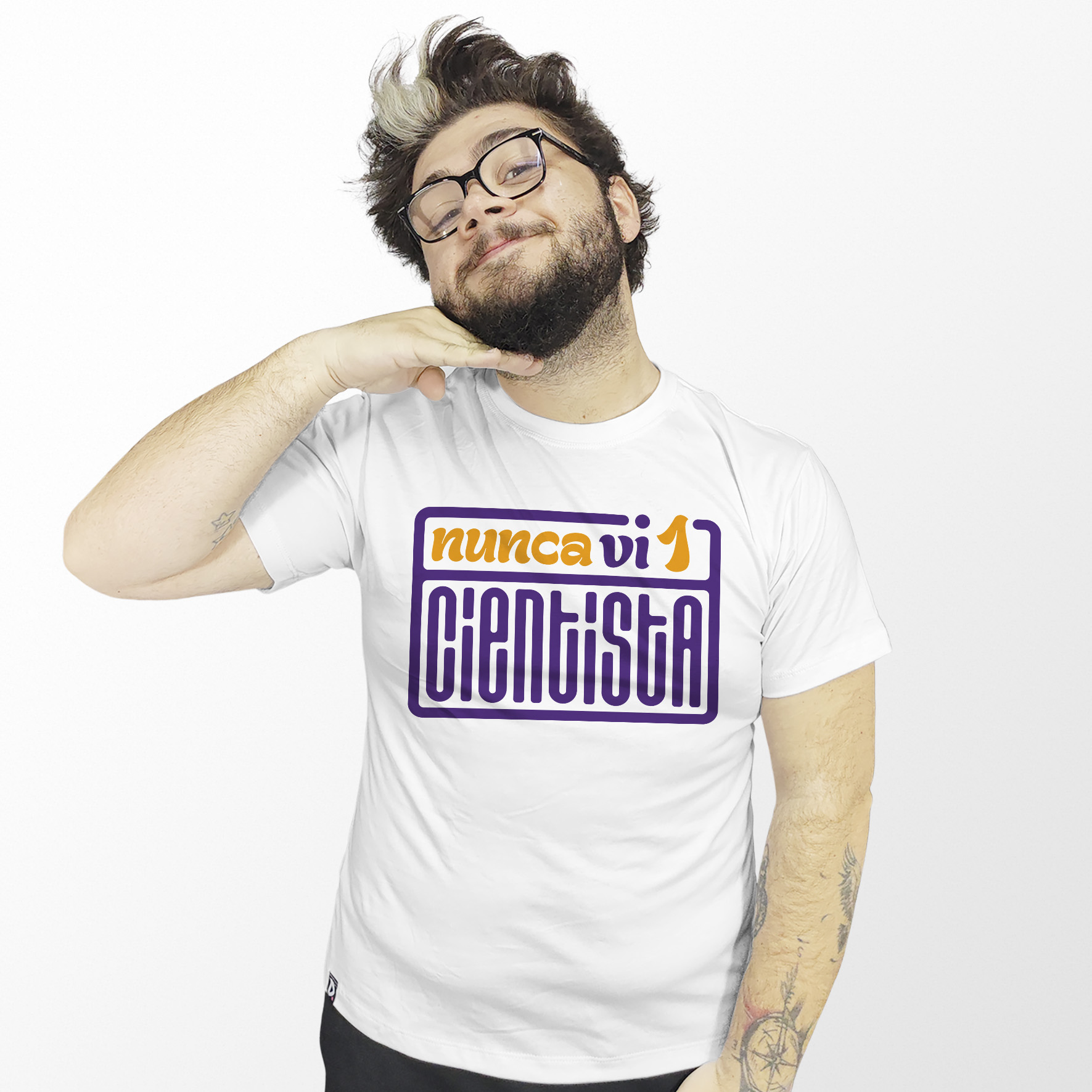 Camiseta Nunca Vi 1 Cientista